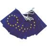 Guirlande drapeau Union européenne en plastique