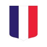 Écusson porte-drapeaux PVC classique