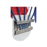 Écusson porte-drapeaux premium aluminium