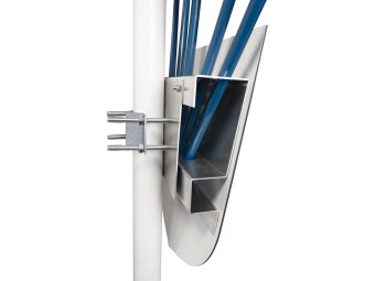 Kit fixation tubes pour écusson premium
