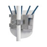 Kit fixation tubes pour écusson premium