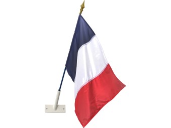 Support mural pour drapeau diamètre 26 mm