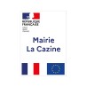 Plaque personnalisée de façade