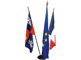 Drapeaux de mairie – Matériel professionnel | Equipexpert