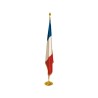 Drapeau de prestige en satin