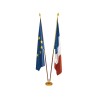 Lot 2 drapeaux de prestige