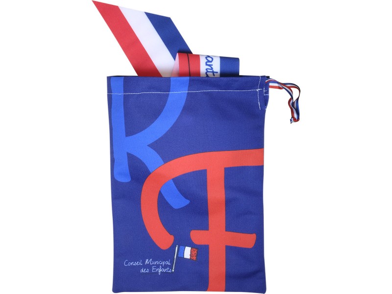 Housse de rangement personnalisée jeune élu