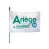 Drapeau des départements français sur hampe