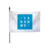 Drapeau des départements français sur hampe