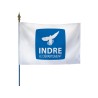 Drapeau des départements français sur hampe