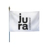 Drapeau des départements français sur hampe
