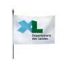 Drapeau des départements français sur hampe
