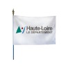 Drapeau des départements français sur hampe