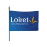 Drapeau des départements français sur hampe