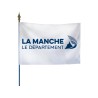 Drapeau des départements français sur hampe