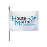 Drapeau des départements français sur hampe