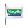 Drapeau des départements français sur hampe