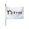 Drapeau des départements français sur hampe