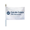 Drapeau des départements français sur hampe