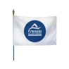 Drapeau des départements français sur hampe