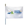 Drapeau des départements français sur hampe