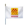 Drapeau des départements français sur hampe