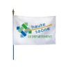 Drapeau des départements français sur hampe