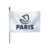 Drapeau des départements français sur hampe