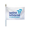 Drapeau des départements français sur hampe