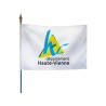 Drapeau des départements français sur hampe