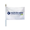 Drapeau des départements français sur hampe