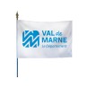Drapeau des départements français sur hampe