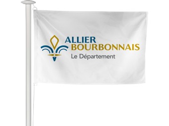 Pavillon des départements français pour mât