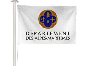 Pavillon des départements français pour mât