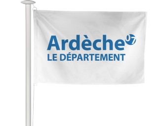 Pavillon des départements français pour mât