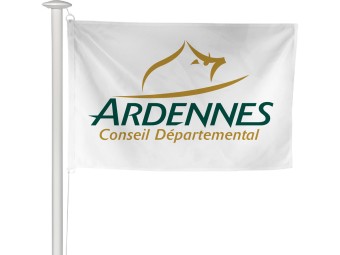 Pavillon des départements français pour mât