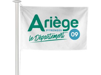 Pavillon des départements français pour mât