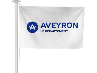 Pavillon des départements français pour mât
