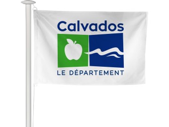 Pavillon des départements français pour mât