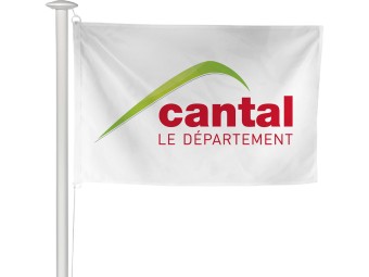 Pavillon des départements français pour mât