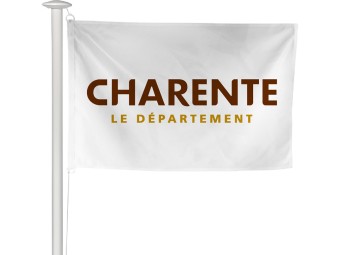 Pavillon des départements français pour mât