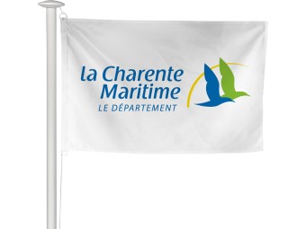 Pavillon des départements français pour mât