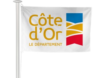 Pavillon des départements français pour mât
