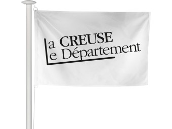 Pavillon des départements français pour mât