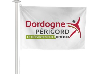 Pavillon des départements français pour mât