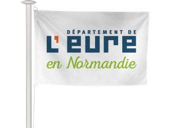 Pavillon des départements français pour mât