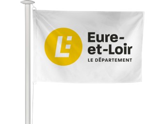 Pavillon des départements français pour mât