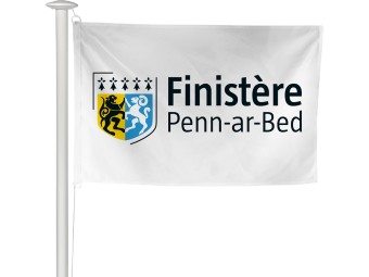 Pavillon des départements français pour mât