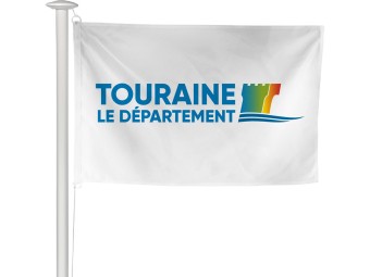 Pavillon des départements français pour mât
