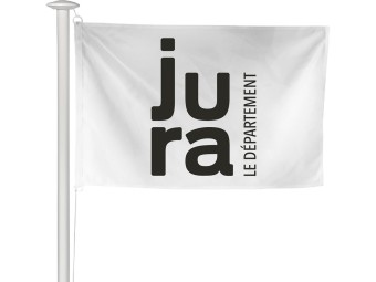 Pavillon des départements français pour mât